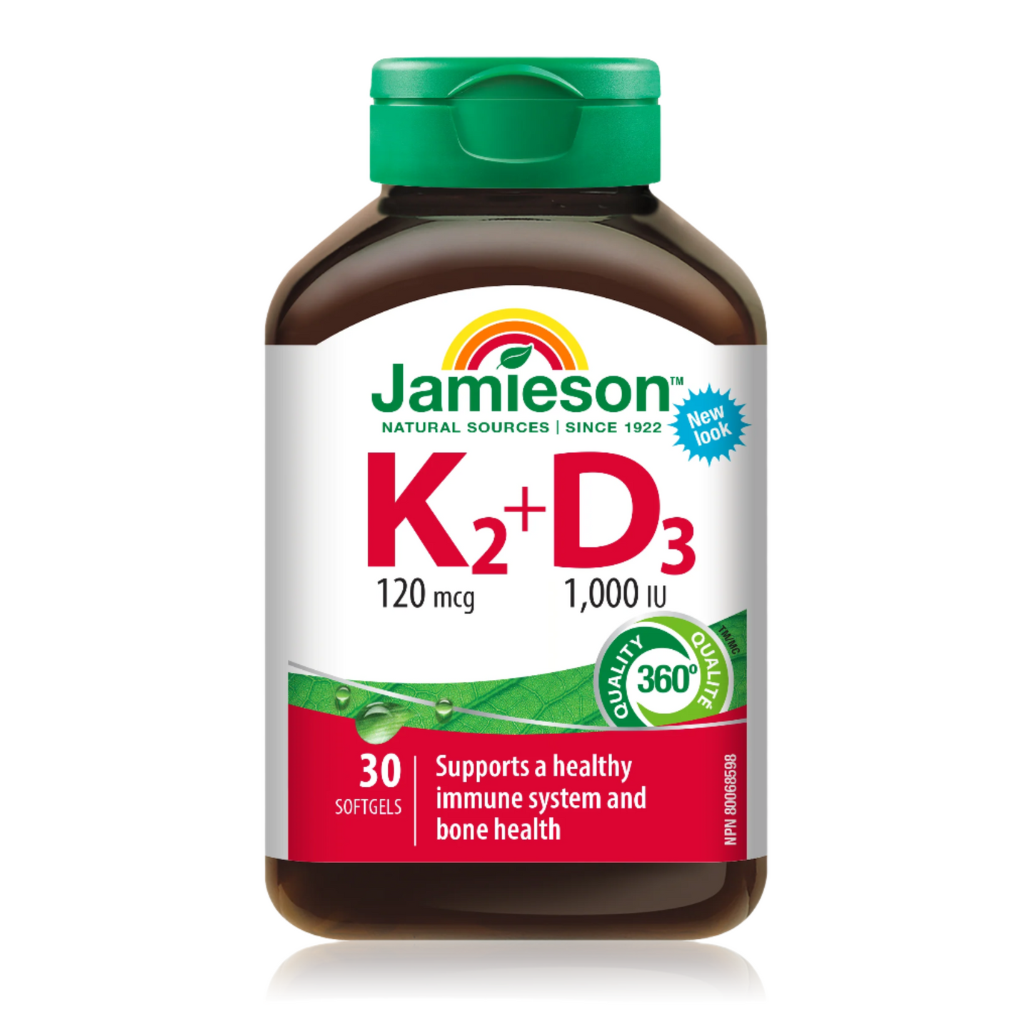 JAMIESON K2+D3 30 softgels