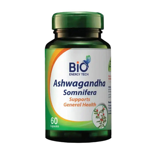 BIO ENERGY TECH Ashwagandha - 60 Capsules