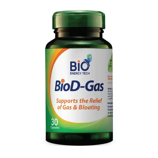 BIO ENERGY TECH BioD-Gas - 30 Capsules