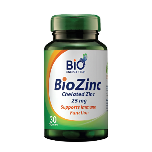 BIO ENERGY TECH BioZinc - 30 Capsules