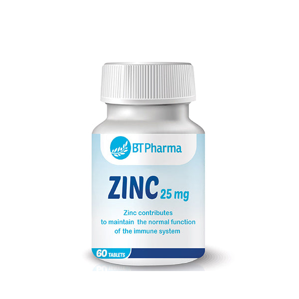 BT PHARMA Zinc 25Mg - 60 Tab