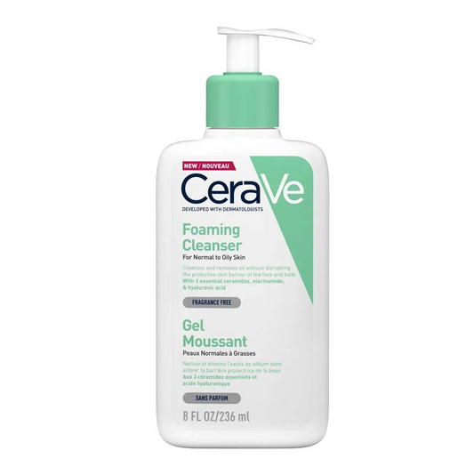 CeraVe Foaming Cleanser for Normal to Oily Skin