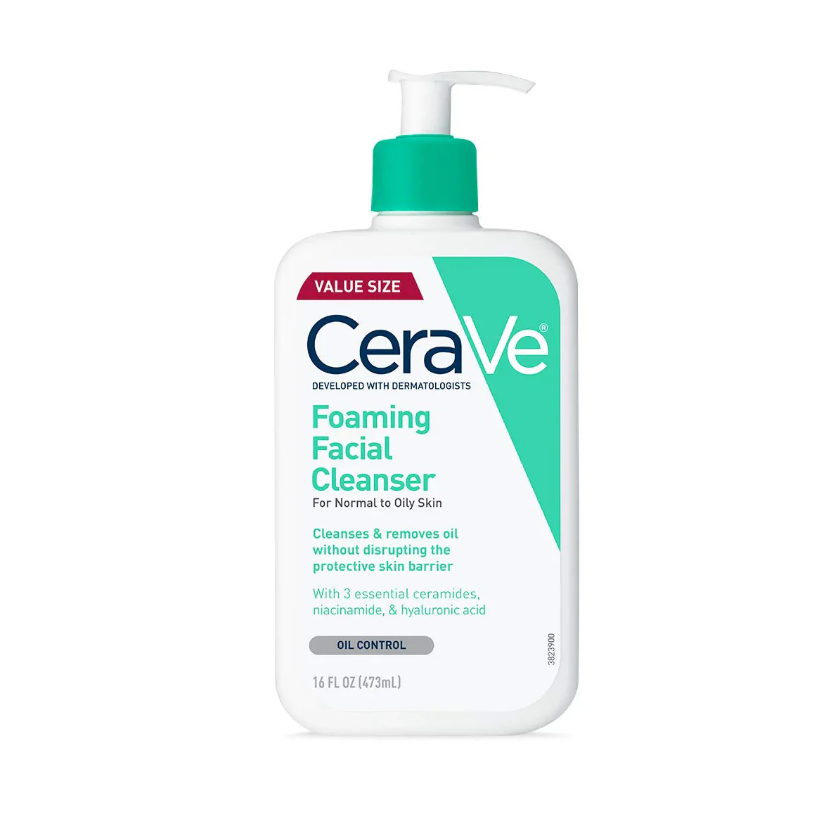 CeraVe Foaming Cleanser for Normal to Oily Skin