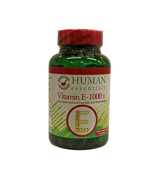 HUMAN ESSENTIALS Vitamin E-1000 iu