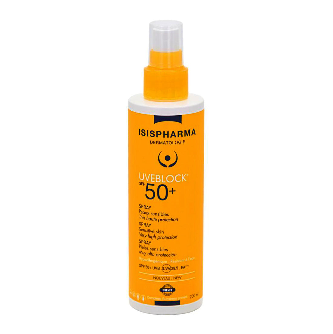 ISIS PHARMA UVEBLOCK SPF 50+ سبراي 200 مل