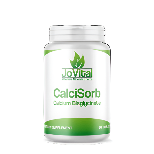 JOVITAL CalciSorb – Calcium Bisglycinate 60 Tablets