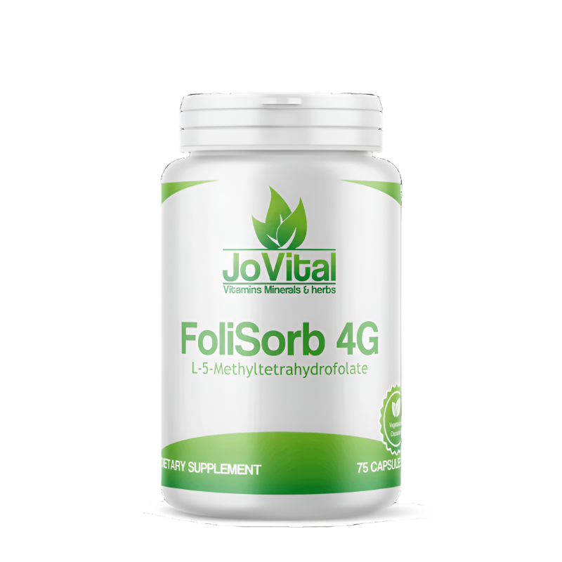 JOVITAL FoliSorb 4G – L-5-Methyltetrahydrofolate 75 Capsules