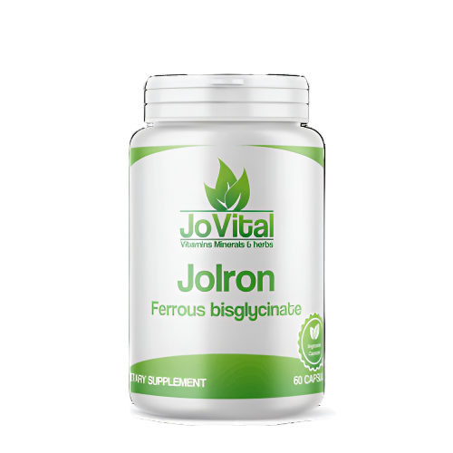 JOVITAL Jolron – Ferrous Bisglycinate 60 Capsules