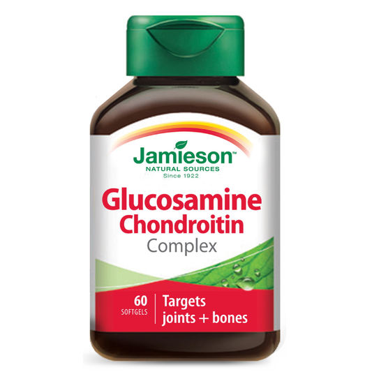 JAMIESON Glucosamine Chondroitin Complex 60 Sofgels