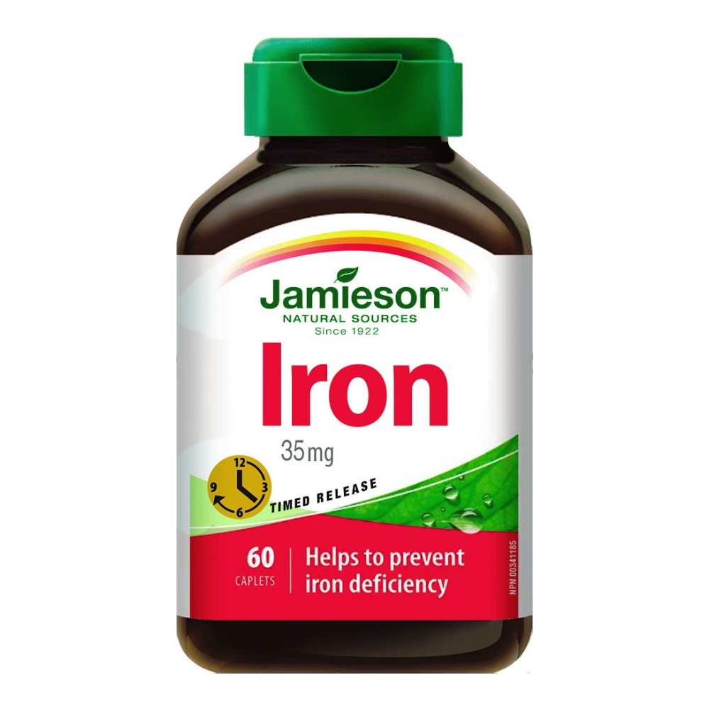 JAMIESON Iron 35 mg 60 Caplets