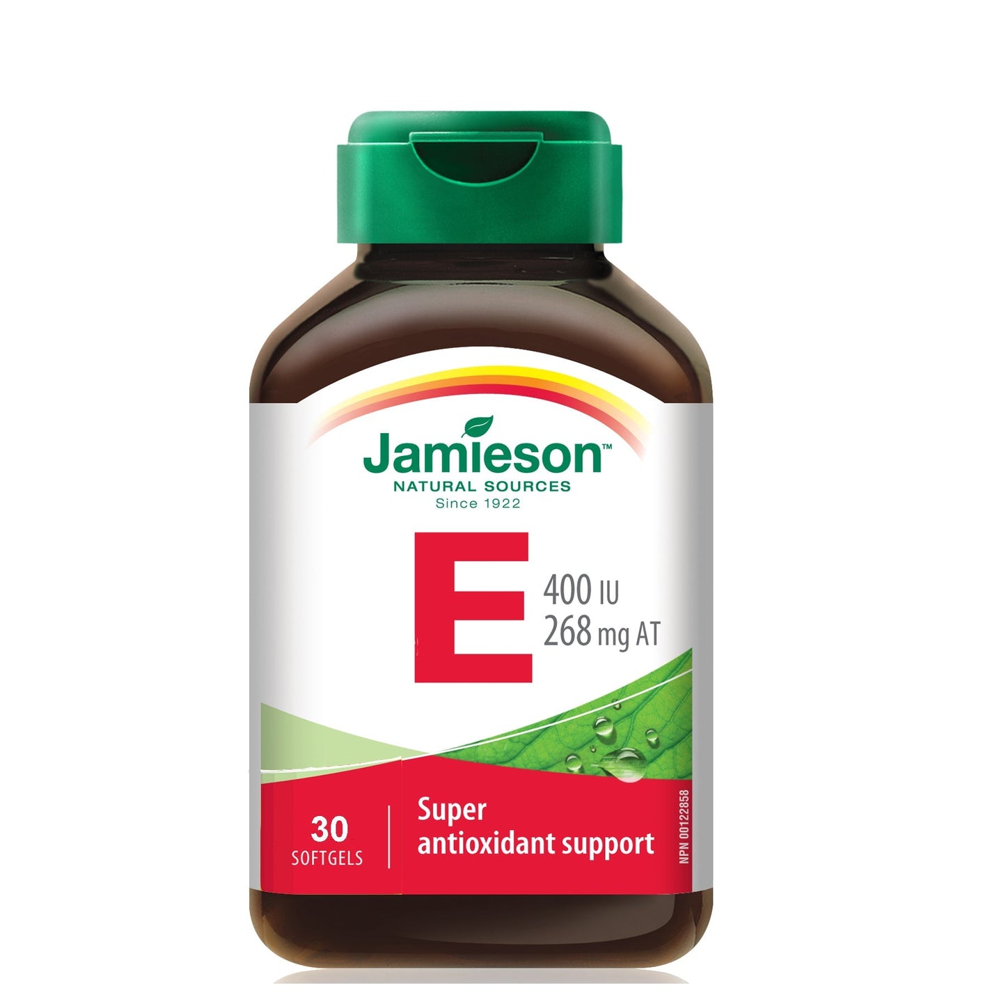 JAMIESON Vitamin E 400 IU – 30 Softgels