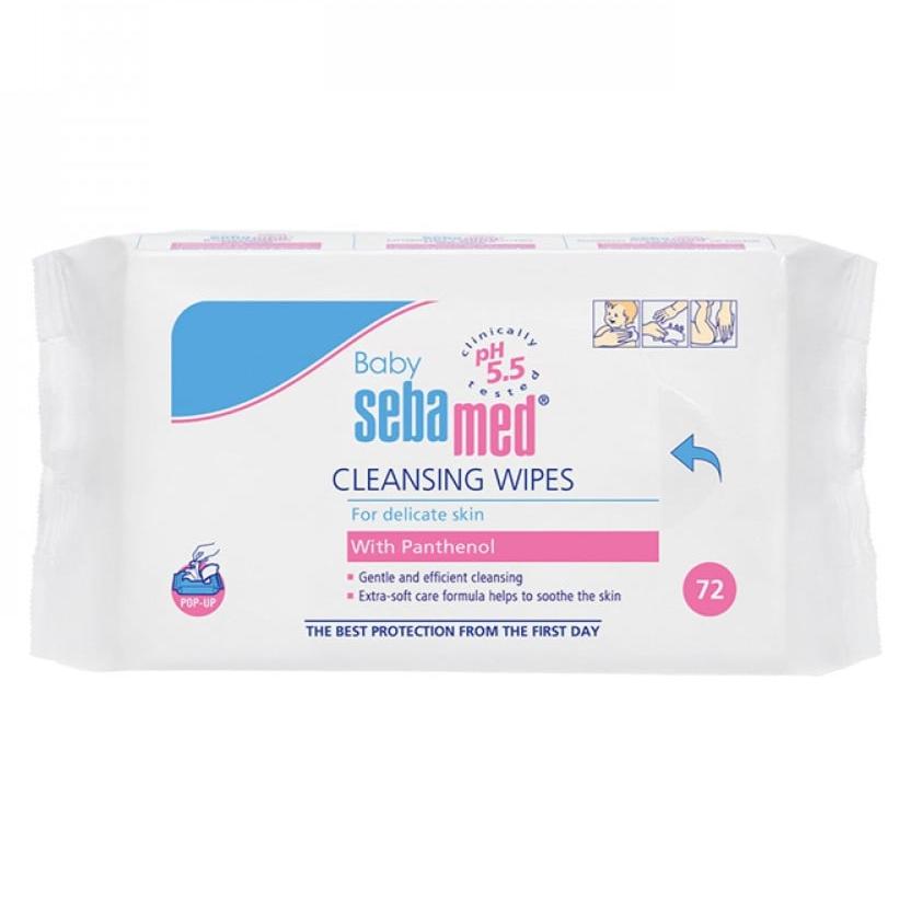 SEBA MED Baby Cleansing Wipes 72