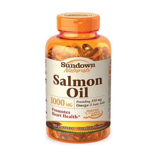 SUNDOWN SALMON OIL 1000MG 120 Softgels