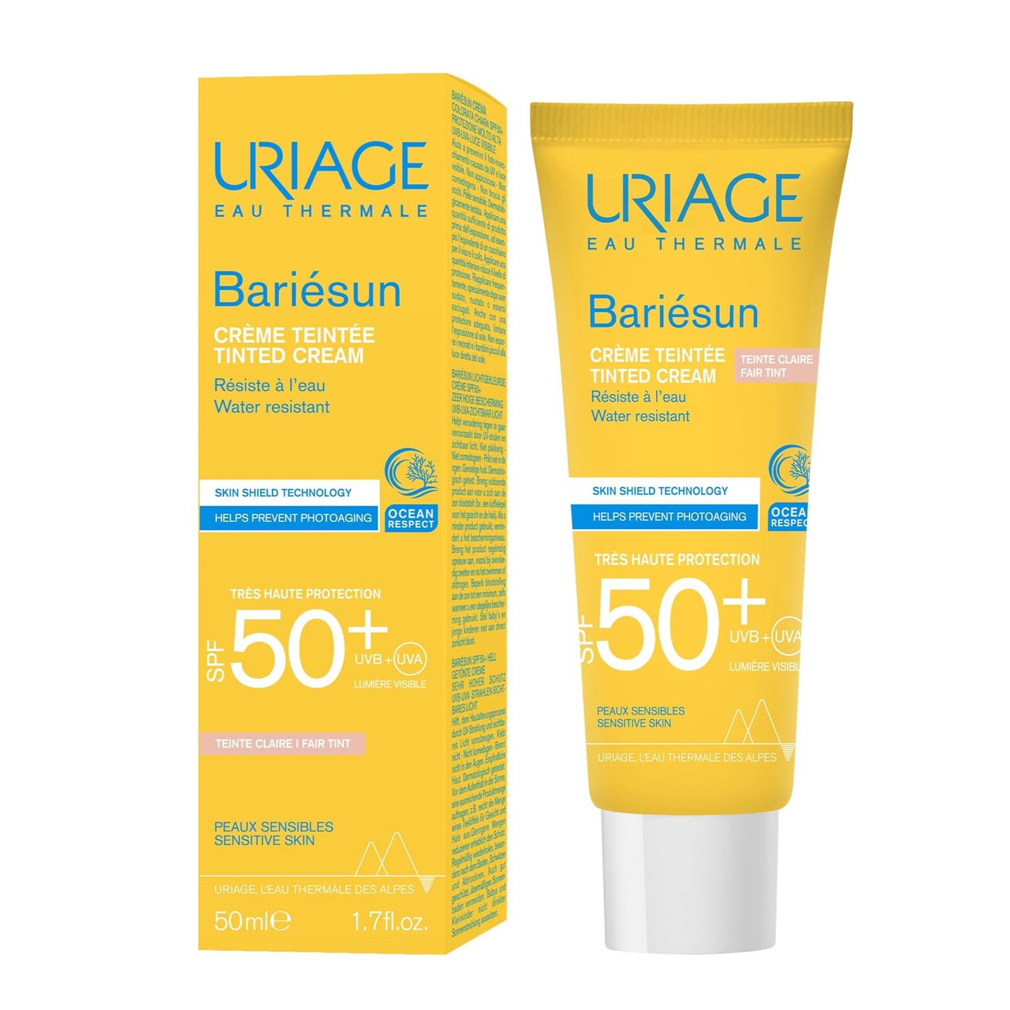 URIAGE Bariésun SPF 50+ Tinted Cream – Golden Tint 50ml