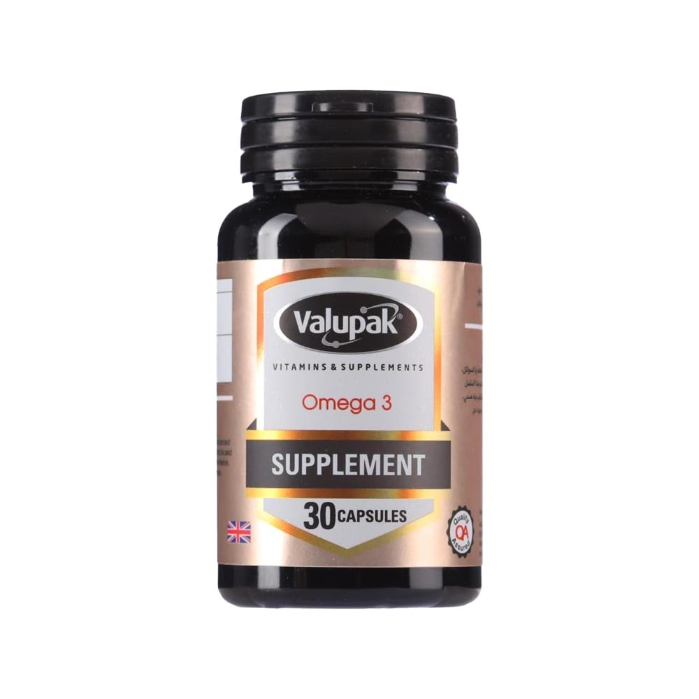 VALUPAK Omega 3 - 30 Capsules