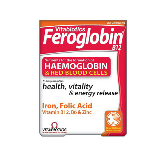 VITABIOTICS Feroglobin Capsules 30 Capsules